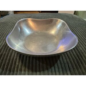 Wilton Columbia PA USA Aluminum Serving Bowl Mid Century Modern Serving Dish